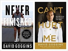 (Combo) Cant hurt me + Never Finished — David Goggins (Paperback UK IMPORT)
