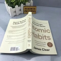 Atomic Habits Paperback by James Clear Build Good Habits & Break Bad Ones..
