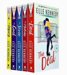 Off-Campus Series 5 Books Collection Set by Elle Kennedy (The Deal, Mistake, Sco