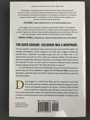 Can’t Hurt Me: Master Your Mind and Defy the Odds by David Goggins Paperback