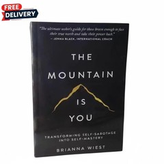 The Mountain is you by Brianna Wiest Paperback Book — Free Shipping US