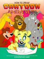 How to Draw Cartoon Animals (Christopher Hart Titles) — Paperback — GOOD
