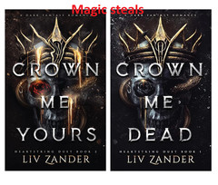 Crown Me Yours + Crown Me Dead By Liv Zander Dark Fantasy Romance 2 Book New PB