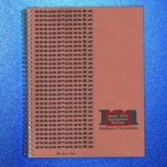 MARANTZ 2270 Receiver User Manual Operation Instructions Guide — SPIRAL BINDING