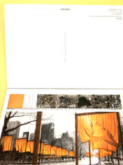 Christo &Jeanne-Claude 30 Photo Postcards THE GATES Central Park &other Projects