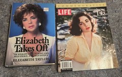 Elizabeth Taylor Takes Off Book People Life Remembering Liz Photo Magazine Lot