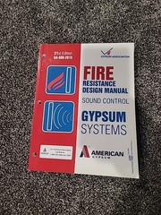 GA-600-15: Gypsum Fire Resistance Design Manual, 21st Edition — paperback Gy…