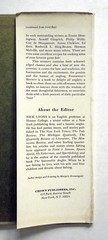 Fisherman’s Bounty — Nick Lyons (editor), 1971 hc w/dj, Crown Publishers Inc.