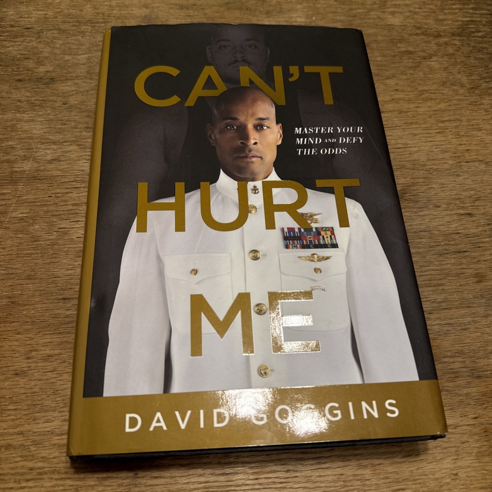 Can’t Hurt Me Master Your Mind And Defy The Odds David Goggins HC/DJ — LIKE NEW