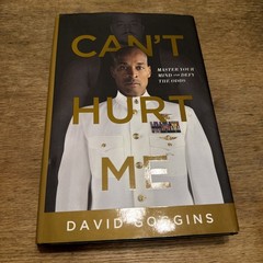 Can’t Hurt Me Master Your Mind And Defy The Odds David Goggins HC/DJ — LIKE NEW