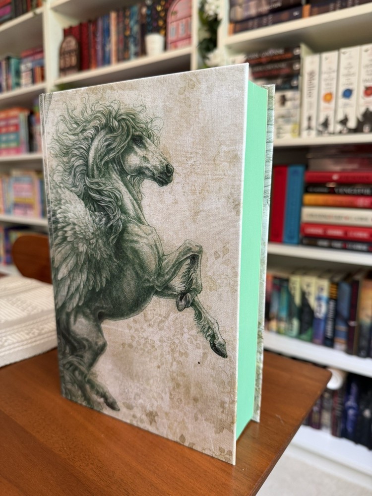 NO DUST JACKET Broken Binding — Green Rider By Kristen Britain