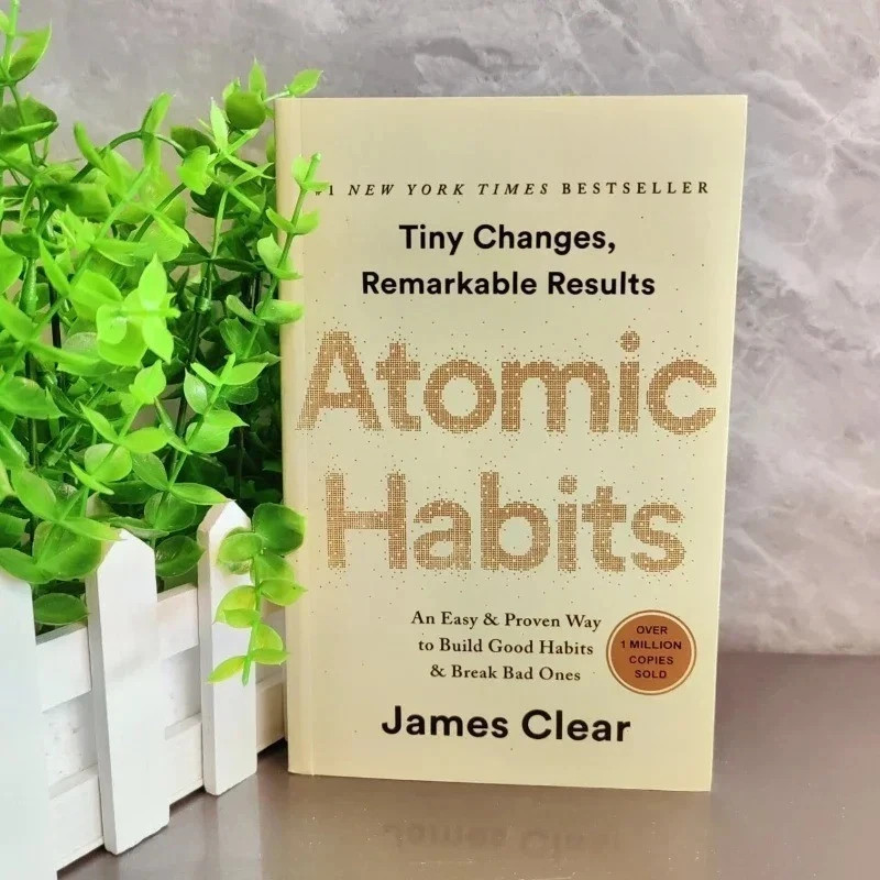Atomic Habits Paperback by James Clear Build Good Habits & Break Bad Ones..