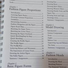 FASHION SKETCHBOOK — Spiral-bound, 3rd Edition, by Bina Abling Hard Back Design