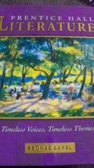 PRENTICE HALL LITERATURE TIMELESS VOICES TIMELESS THEMES 7TH EDITION S — GOOD