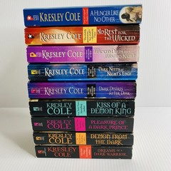 Kresley Cole — #1-9 of THE IMMORTALS AFTER DARK Series — Lot of 9 — Paperback