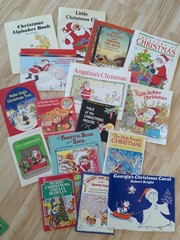 16 BOOKS- Vintage CHILDREN PICTURE BOOKS — HOLIDAY — CHRISTMAS — Ages 4-8 80s
