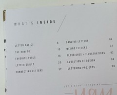 Hand Lettering 101 Step By Step Calligraphy Beginners Workbook 126 Pages New