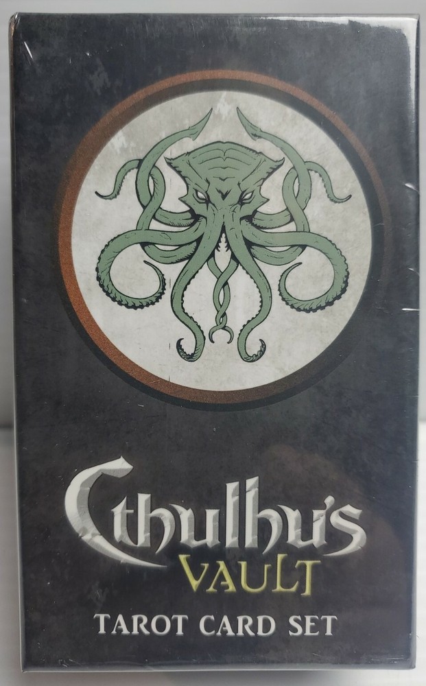 Cthulhu’s Vault Tarot Card Set Sealed New Ultra Pro 074427856816