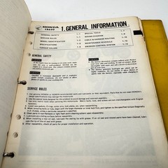 HONDA CB650 Shop Manual 1979 Official Service Repair Motorcycle Honda Motor Co.