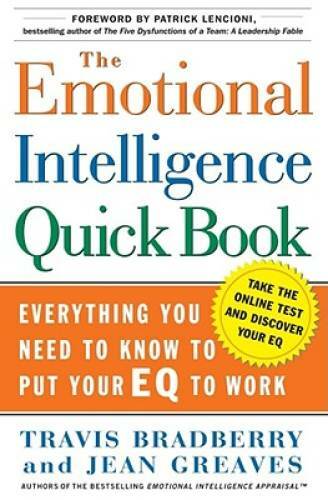 The Emotional Intelligence Quick Book — Hardcover By Travis Bradberry — GOOD