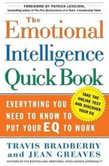 The Emotional Intelligence Quick Book — Hardcover By Travis Bradberry — GOOD