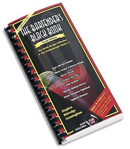 The Bartender’s Black Book — Spiral-bound — GOOD