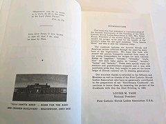 60th Anniversary Slovak American Cookbook 1952 Hardcover 22nd Ed-Awesome VtgCond