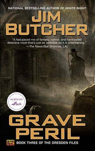 Grave Peril (The Dresden Files, Book 3) — Mass Market Paperback — ACCEPTABLE