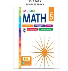 Spectrum 5th Grade Math Workbooks, Mathematics Activity Book, Spectrum 2024