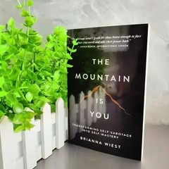 The Mountain is you by Brianna Wiest Paperback Book — Free Shipping US*
