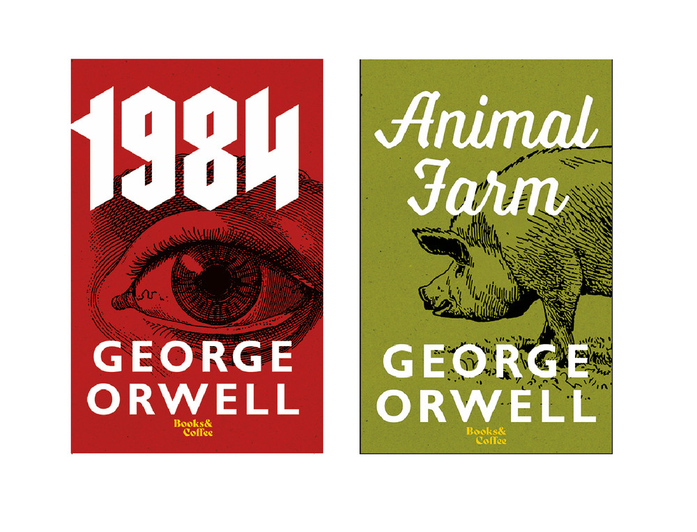 Best of George Orwell Set (Animal Farm & 1984) Set of 2 Books — Paperback-NEW