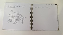 Hand Lettering 101 Step By Step Calligraphy Beginners Workbook 126 Pages New