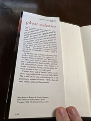 Ghost Volcano: Poems — Hardcover By Gilbert, Sandra M. — GOOD