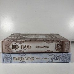 Fourth Wing SIGNED & Iron Flame Bookish Box Luxe Edition Rebecca Yarros Overlays
