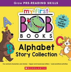 My First Bob Books — Alphabet Story Collection Bind-Up Phonics, Library Binding