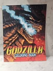Godzilla — Coloring Book — Unbranded — Intricate — Detailed