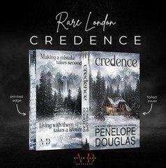 After Dark: Credence By Penelope Douglas Jan Book Rare London *PRESALE*