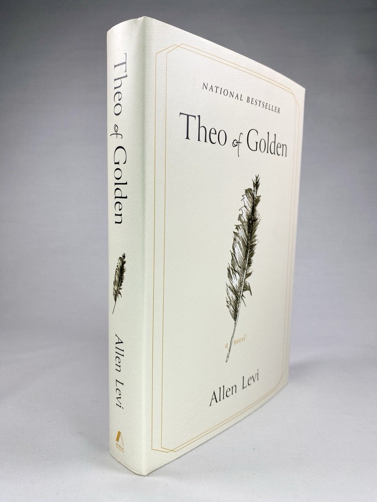SIGNED — THEO OF GOLDEN Allen Levi — 1ST PRINTING — hardcover dust jacket — NEW