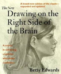 The New Drawing on the Right Side of the Brain — Paperback — VERY GOOD