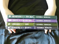 Complete (4) Book Series «Heirs of Oz» by Kendra Moreno