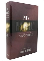 NIV Prophecy Marked Reference Study Bible — Hardcover Jeffrey, Grant R. hard…