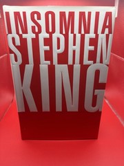 Insomnia by Stephen King (1994 Hardcover) Great Condition First Edition