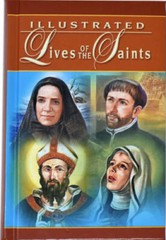 Illustrated Lives of the Saints — Hardcover — GOOD