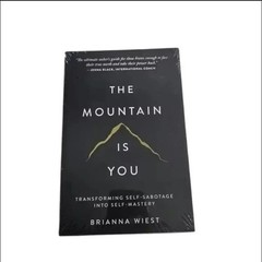 The Mountain is you by Brianna Wiest Paperback Book — Free Shipping US