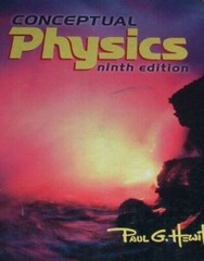 Conceptual Physics 9th Edition — Hardcover By Hewitt, Paul G. — GOOD