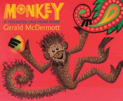 Monkey: A Trickster Tale from India — Paperback By McDermott, Gerald — GOOD