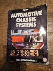 Automotive Chassis Systems, Third Edition — Paperback — GOOD Fast Shipping