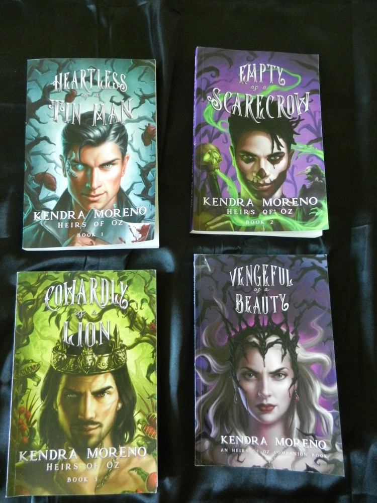Complete (4) Book Series «Heirs of Oz» by Kendra Moreno